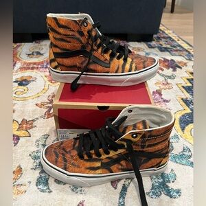 Vans Tiger Stripe High-Top Sneakers